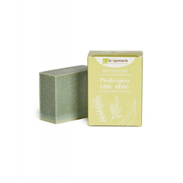 Tuhé olivové mydlo s bylinkami a aloe BIO laSaponaria - 100 g