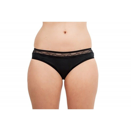 Menštruačné nohavičky stredná a slabá menštruácia (L) čierne Malé" Pinke Welle"