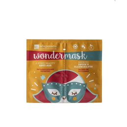 Dvojfázová pleťová maska proti starnutiu Wondermask" laSaponaria - 8 + 5 ml"