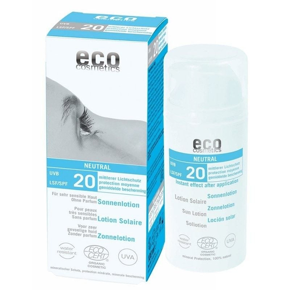 Opaľovací krém SPF 20 BIO Eco Cosmetics - 100 ml