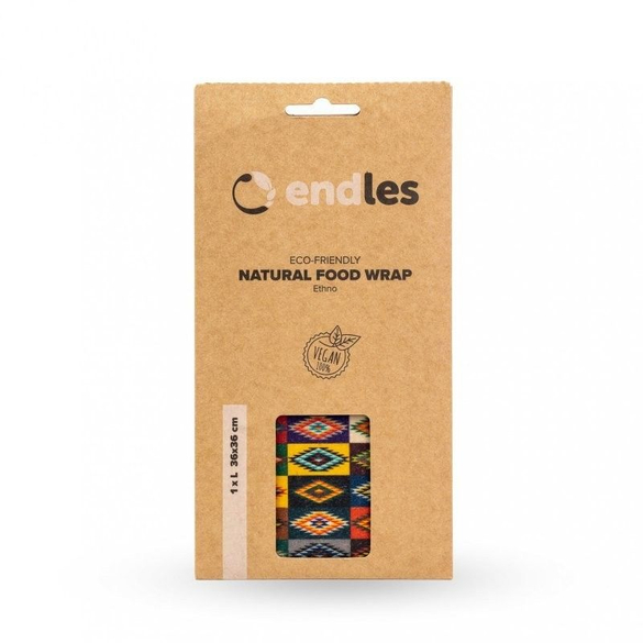 Voskovaný obrúsok v etnickom vzore Endles by Econea