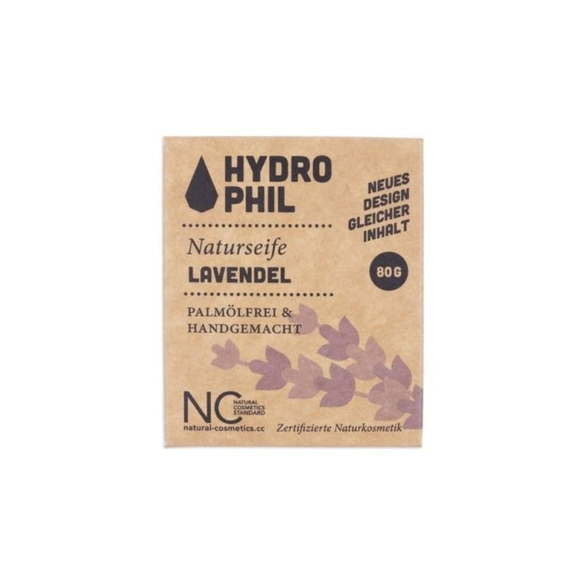 Tuhé mydlo levandule Hydrophil - 80 g