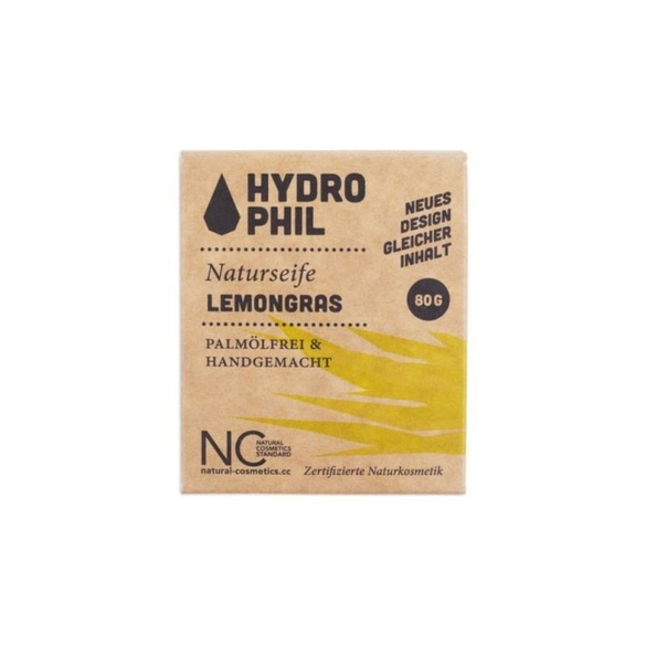Tuhé mydlo citrónová tráva Hydrophil - 80 g