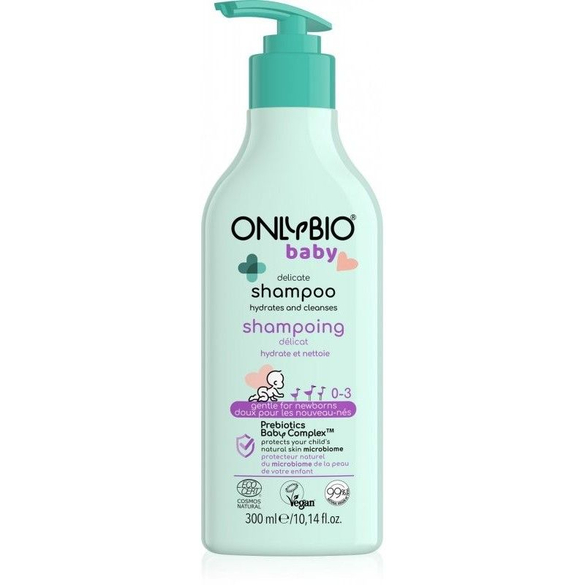 Jemný šampón pre bábätká OnlyBio - 300 ml