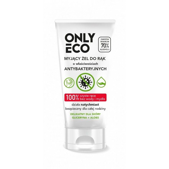 Gél na ruky s antibakteriálnymi účinkami OnlyEco - 50 ml