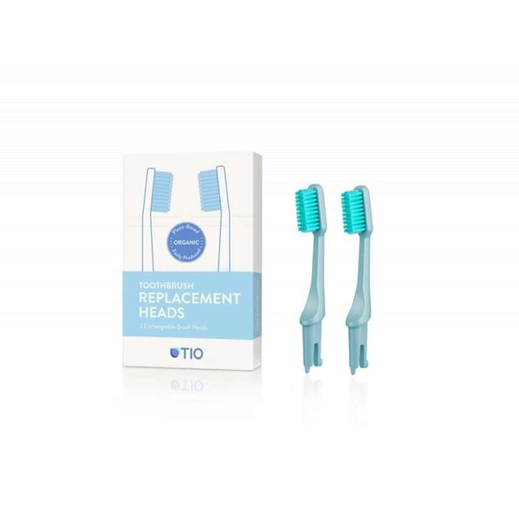 Náhradná hlavica k zubnej kefke tvrdosti ultra soft modrý TIO - 2 ks