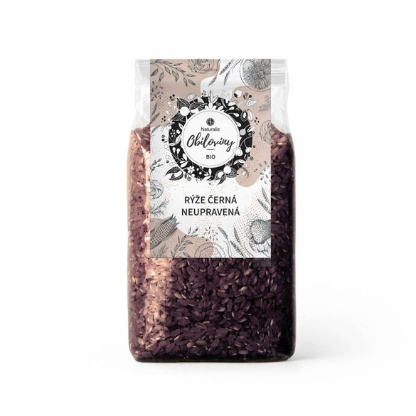 Ryža čierna neupravená Naturalis BIO - 500 g