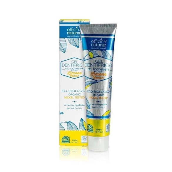 Zubná pasta s citrónom pre ochrana zubov aj ďasien BIO Officina Naturae - 75 ml
